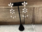 Fresh Water Pearl Earrings Flowers