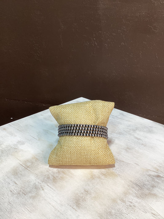 4mm Navajo Pearl Braclet