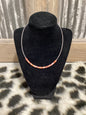 Orange Spiny Oyster and Sterling Silver Pearls - 15 inch
