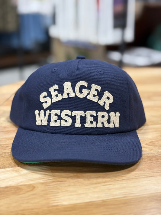 Seager Western Snapback - Navy