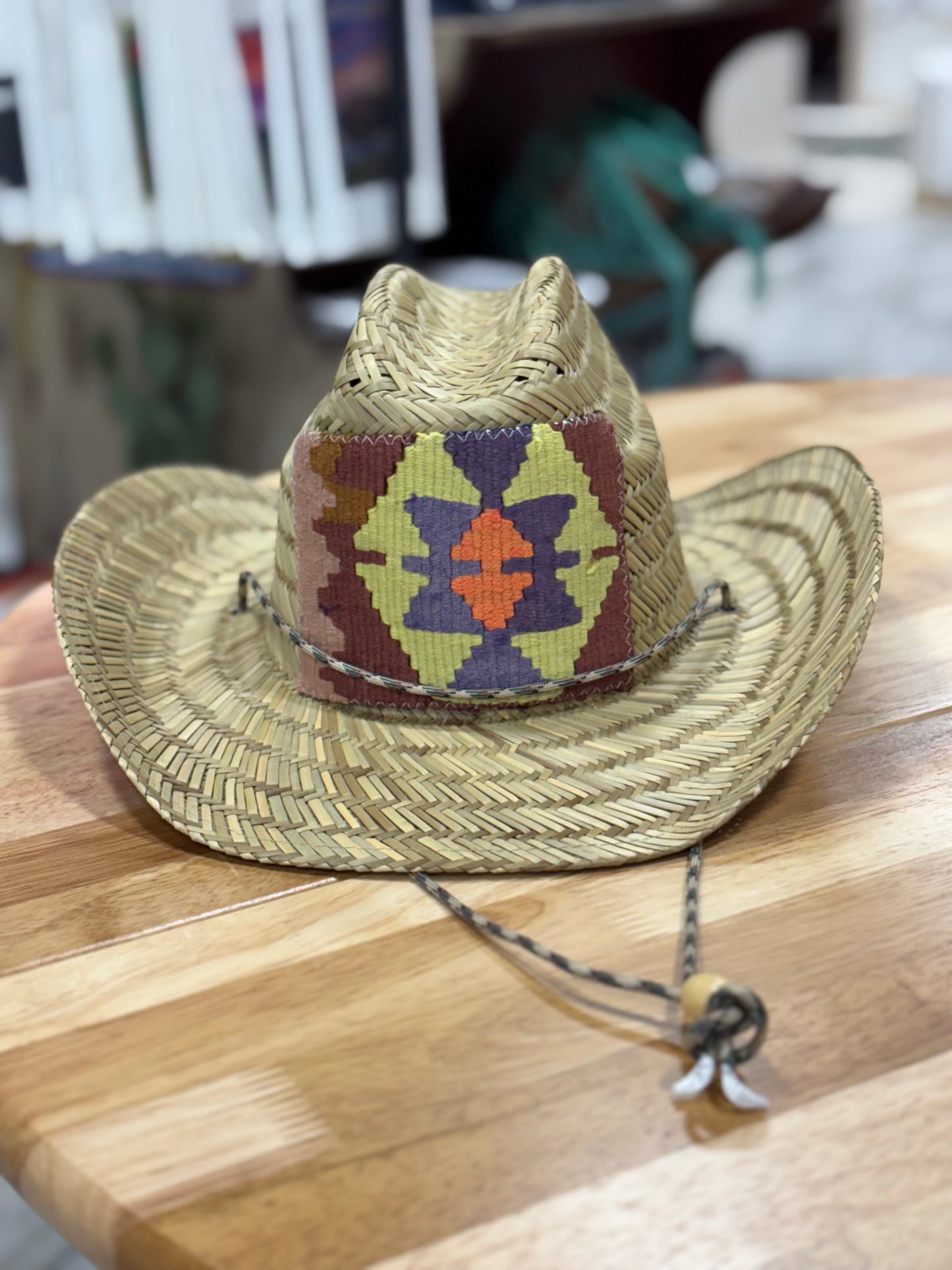 Handmade Straw Cowgirl Hat