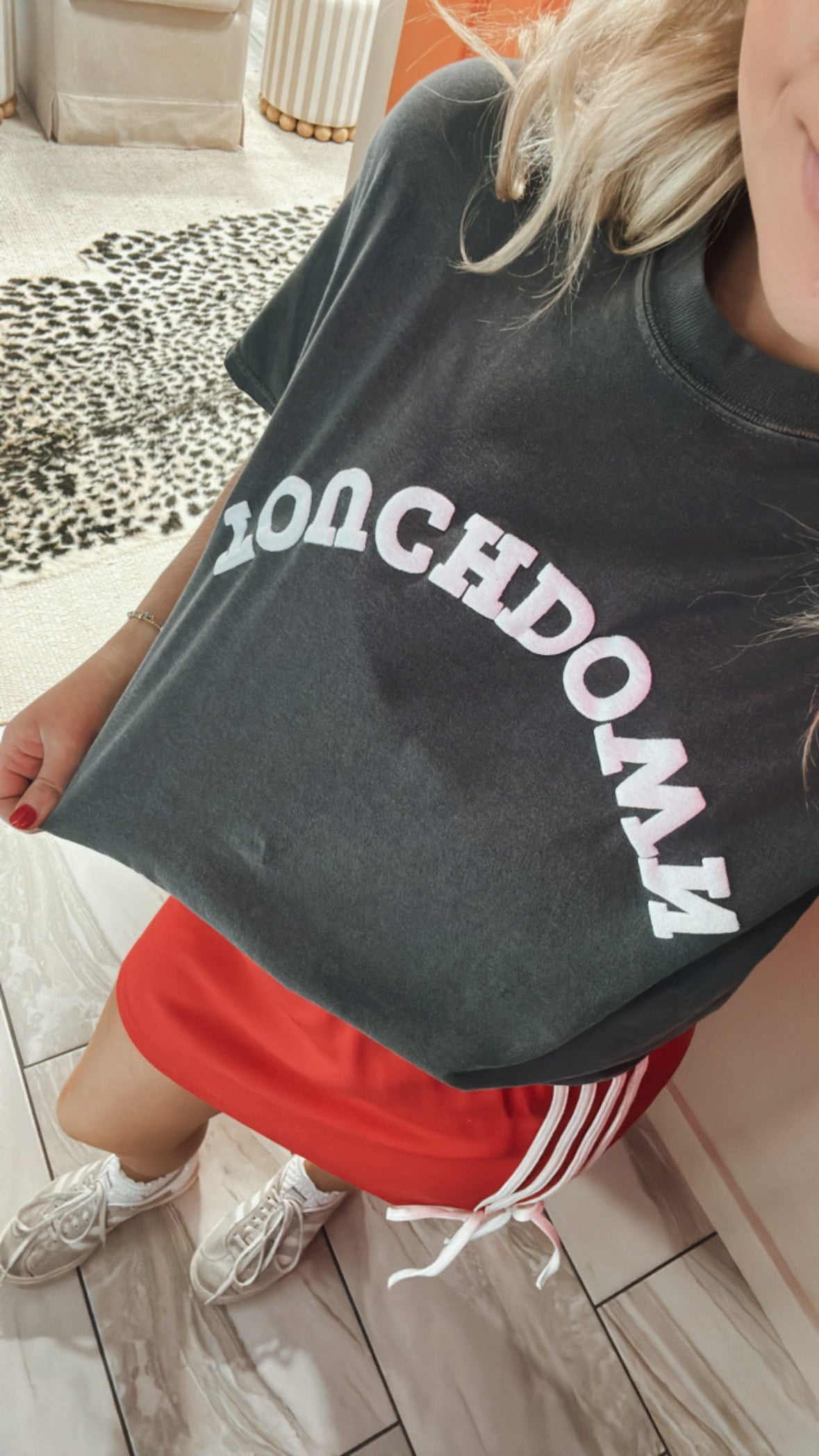 Puff Upside Down “Touchdown” Tee