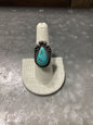 Tear Drop TQ Ring Sterling Silver sz8