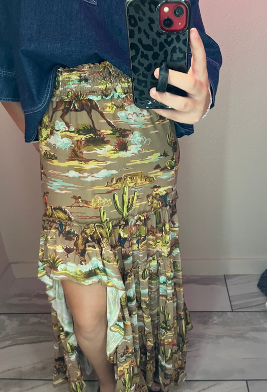 Wagon Wheel Skirt