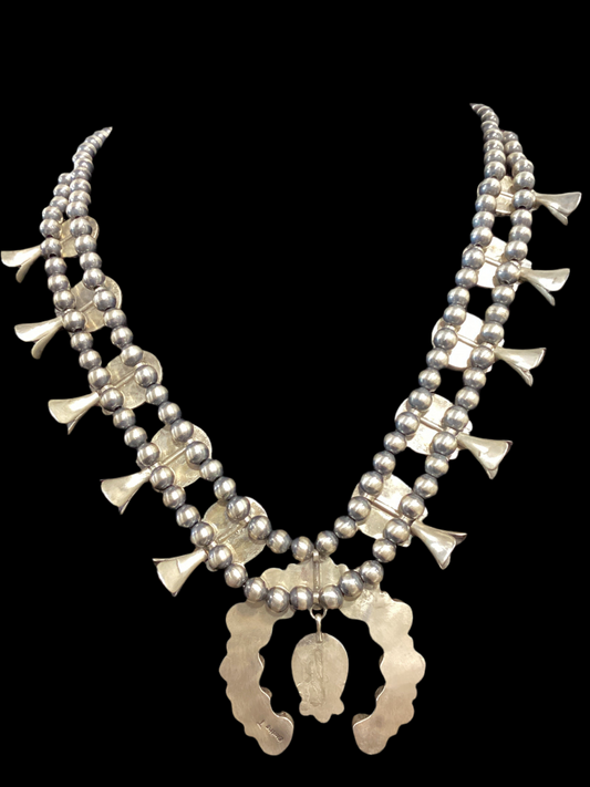 Palomino Squash Blossom Necklace