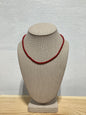 Red Beaded Necklace