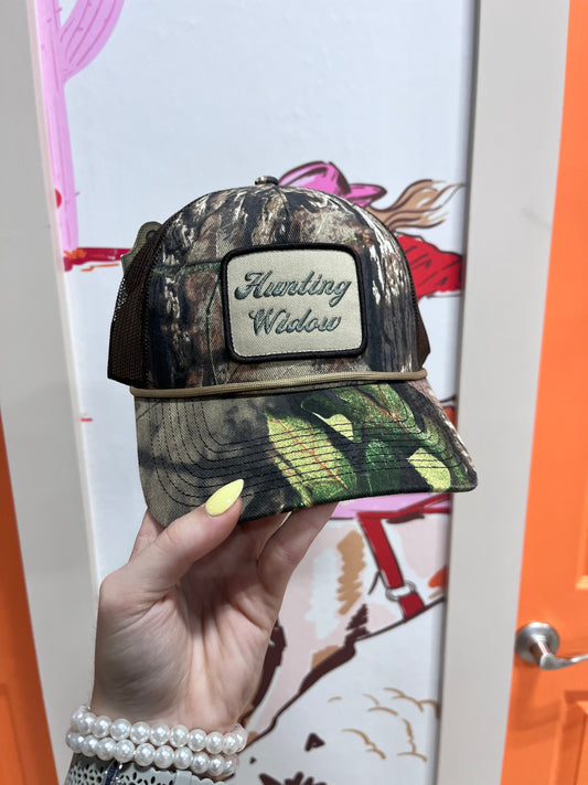 Hunting Widow Camo Trucker