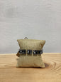 Faux white buffalo stretchy bracelet