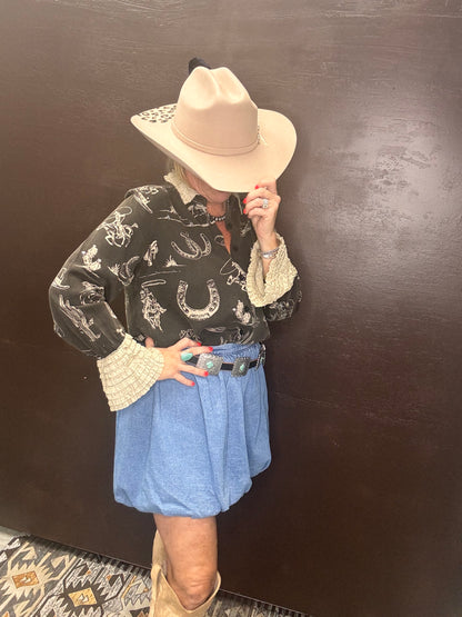 Desert Rose Button-Down