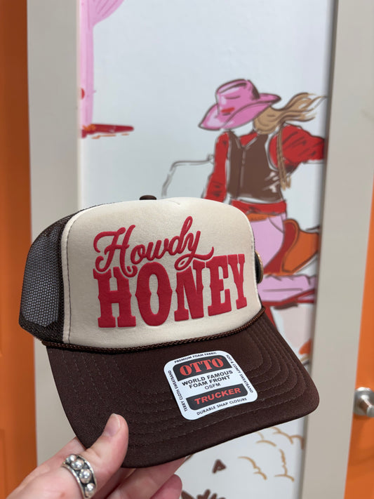 Howdy Honey: Tan/Brown
