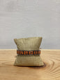 Faux Rectangle orange stretchy bracelet