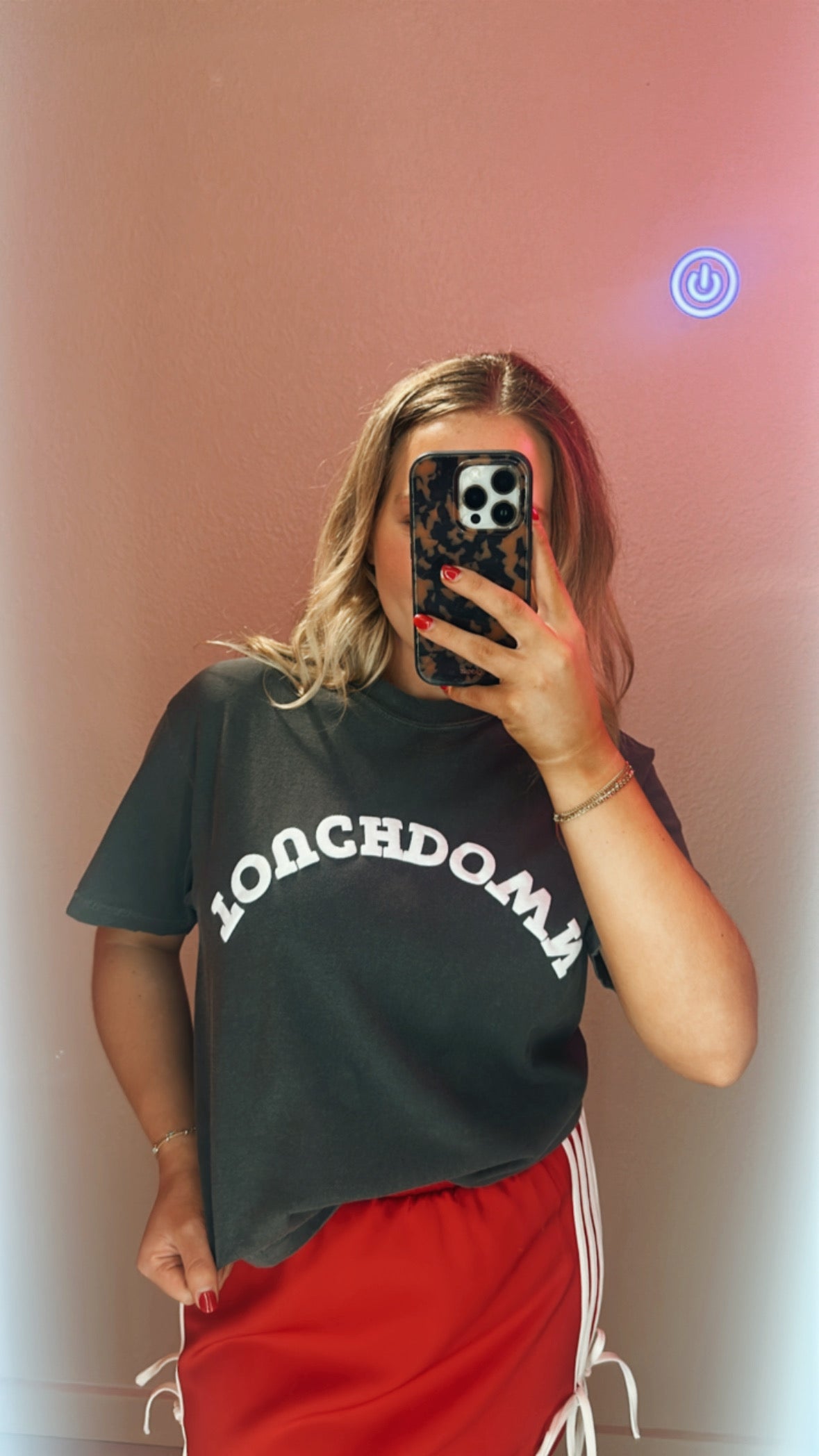 Puff Upside Down “Touchdown” Tee