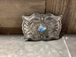 Sterling Silver Buckle TQ Stone