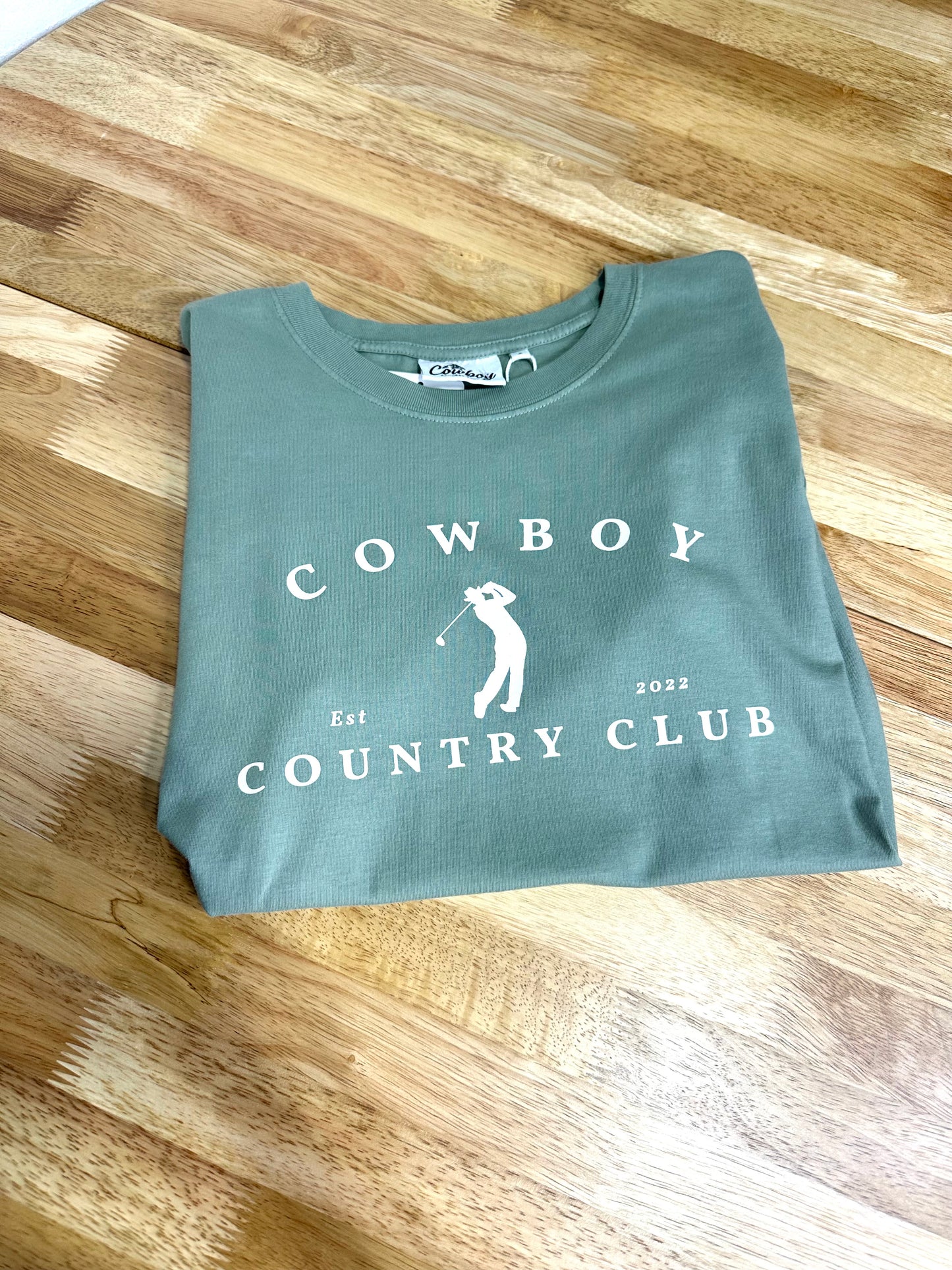 Golfer Logo T-Shirt -Sage