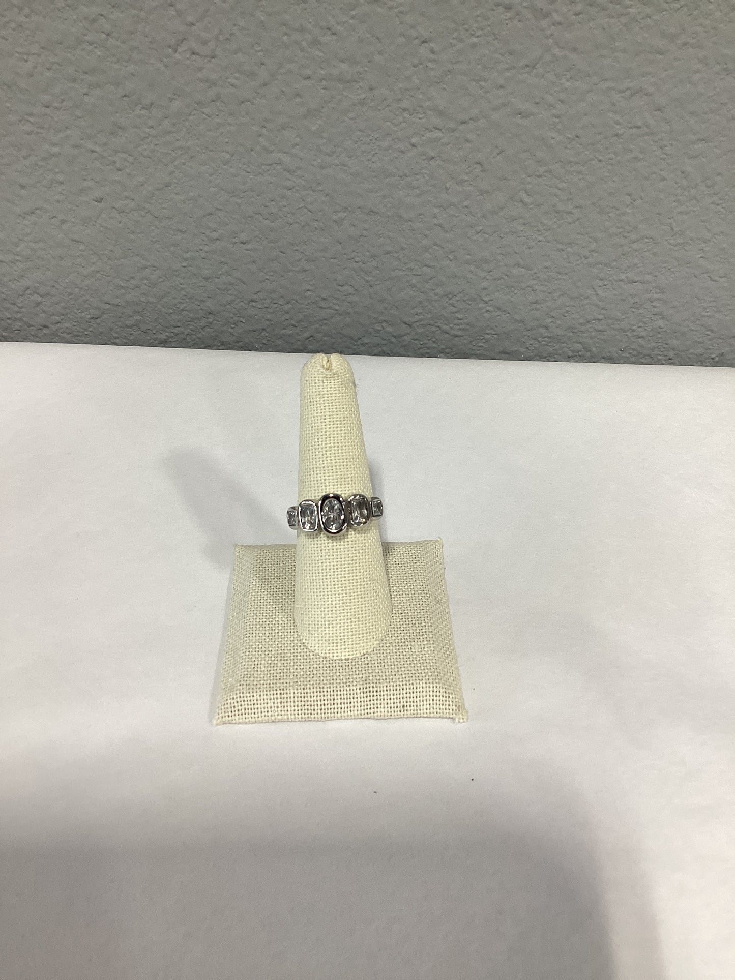 Rowan Bezel Crystal Ring