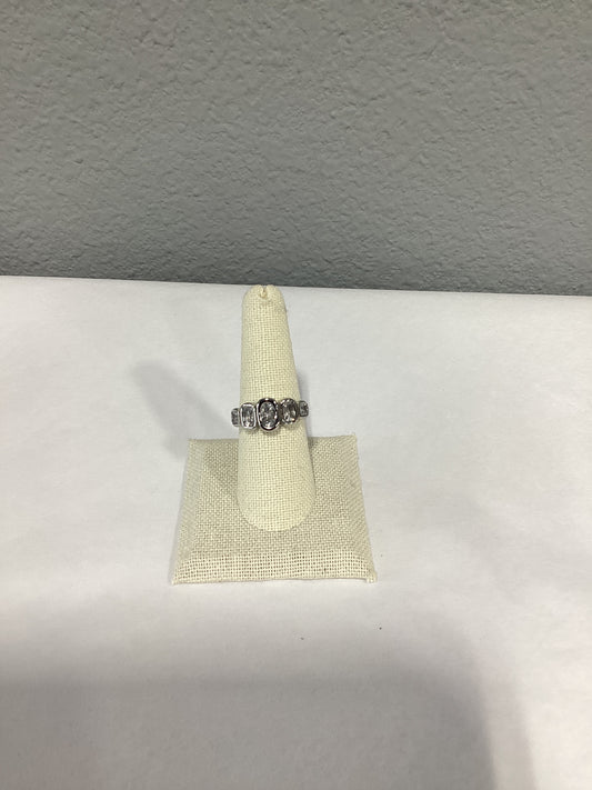 Rowan Bezel Crystal Ring