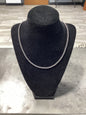 4mm 18" Sterling Silver Hand-strung Pearls