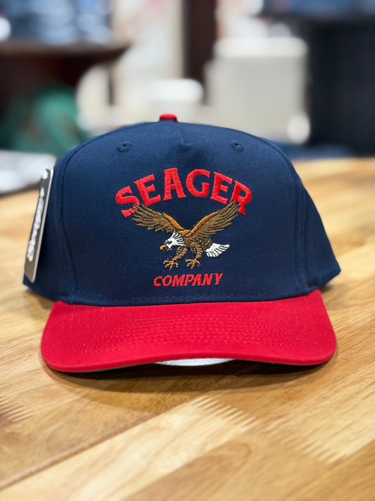 Bradley Snapback - Navy/Red