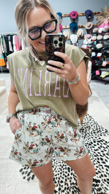 Wagon Wheel Shorts