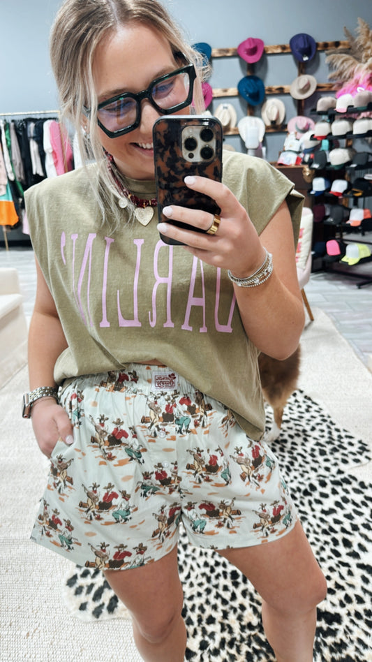 Wagon Wheel Shorts