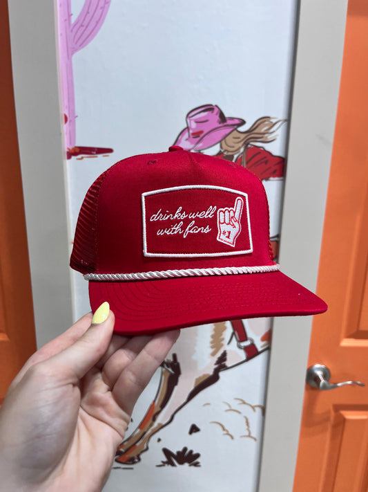 Drinks Well With Fans Trucker
