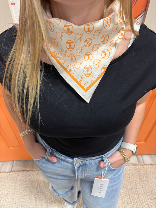 Orange Gameday Bandana