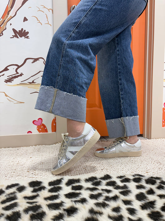 Friend Zone Sneakers - Silver