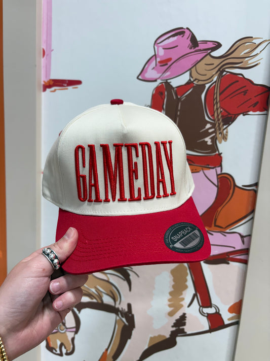 Red GAMEDAY Trucker