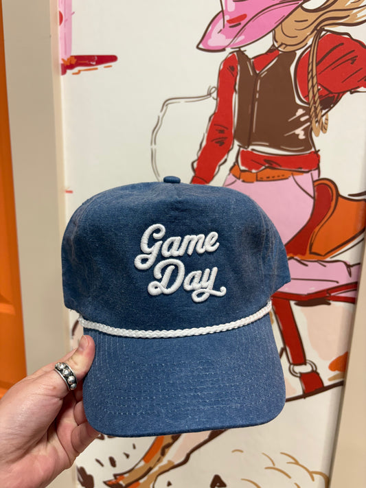 Denim Gameday Trucker