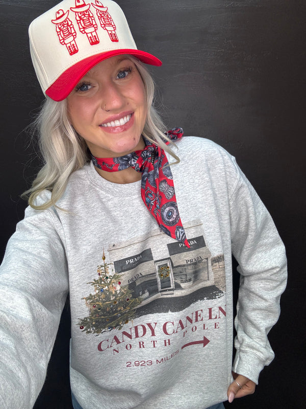 Candy Cane X Marfa Crewneck