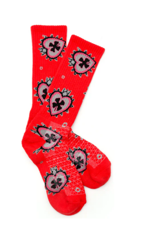 Lucky Love Red Performance Socks