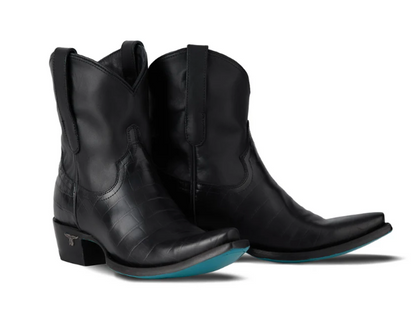 Emma Jane Bootie - Carbon Croc
