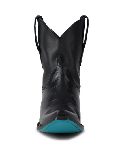 Emma Jane Bootie - Carbon Croc