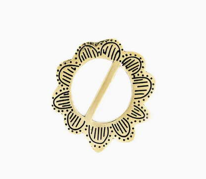 Monica Brass Bandana Slide