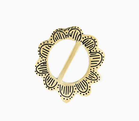 Monica Brass Bandana Slide