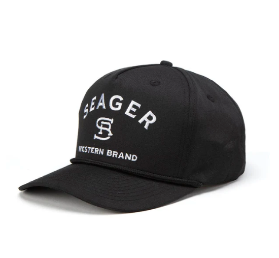 Branded Black Snapback
