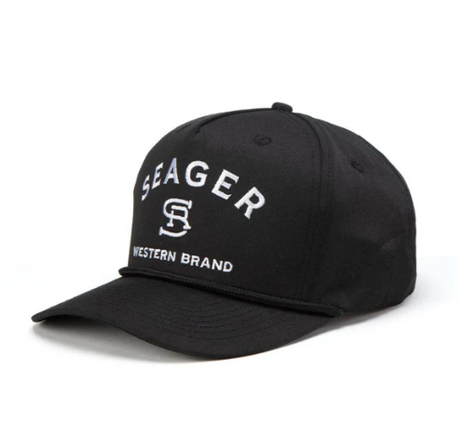 Branded Black Snapback