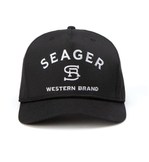 Branded Black Snapback