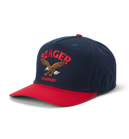 Bradley Snapback - Navy/Red