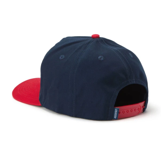 Bradley Snapback - Navy/Red