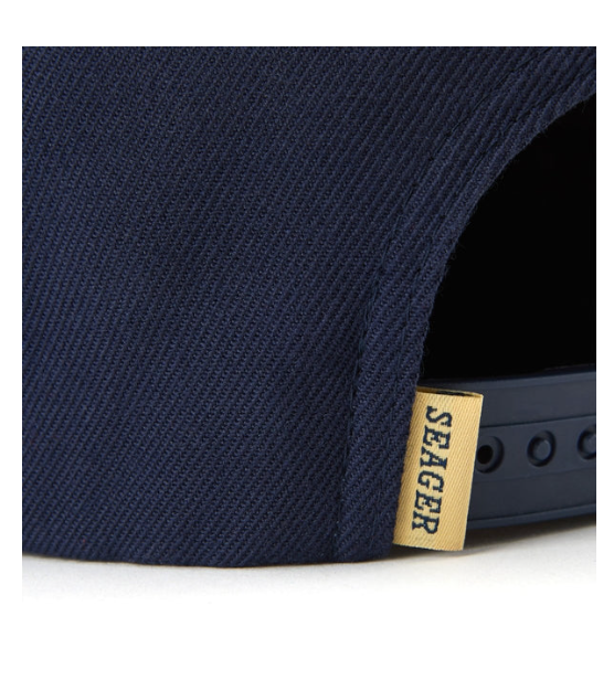 Seager Western Snapback - Navy