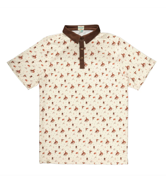 High Noon Performance Polo - Bronc Rider
