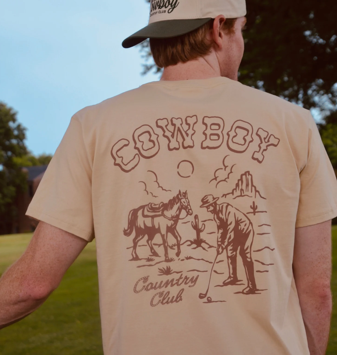 Horse & Sun Mens Graphic Tee