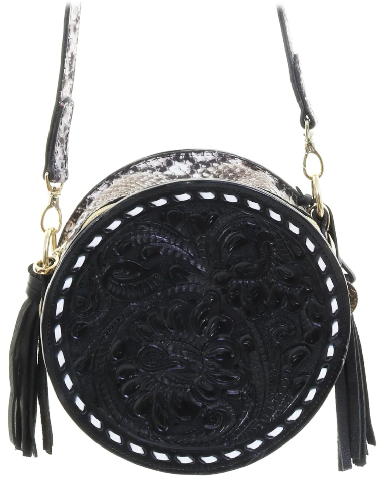 The Texas Poppy Circle Tote