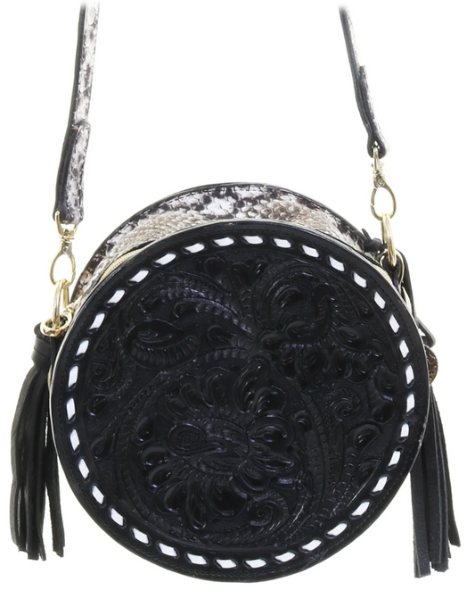 The Texas Poppy Circle Tote