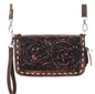 Tularosa Brown Vintage Clutch