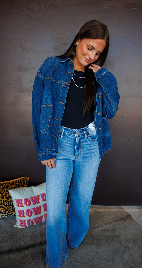 Double Pocket Denim Jacket