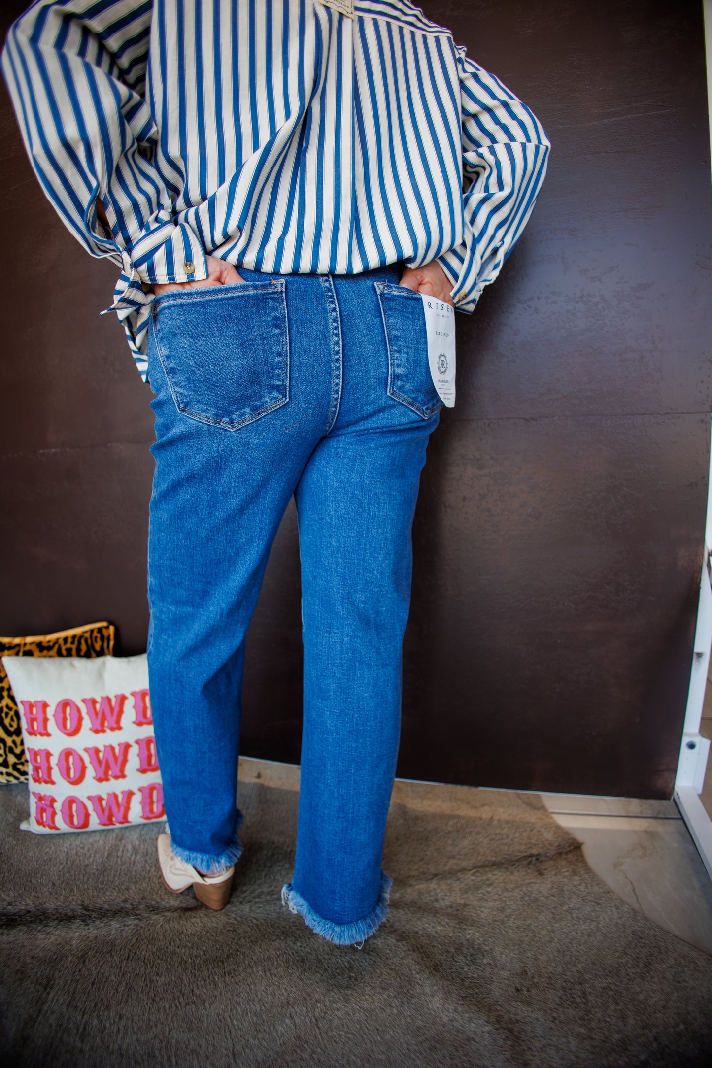 High-Rise Straight Jean