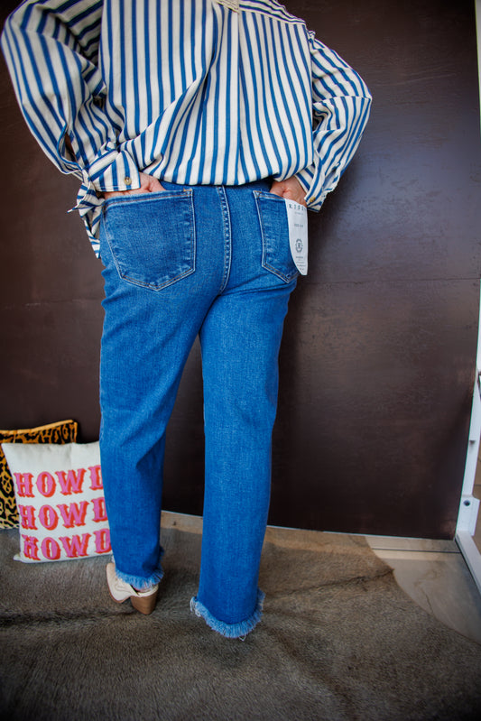 High-Rise Straight Jean